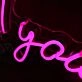 All You Need Is Love Pink Neon Sign