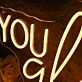 You Glow Girl Yellow Neon Sign
