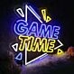 GAME TIME Custom Neon Sign