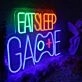 Game Eat Sleep Custom Neon Sign