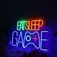 Game Eat Sleep Custom Neon Sign