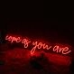 Come As You Are Red Neon Sign