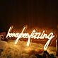 Honeybee Dizzing Yellow Neon Sign