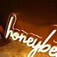 Honeybee Dizzing Yellow Neon Sign