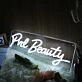 Pvd Beauty White Neon Sign