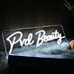 Pvd Beauty White Neon Sign