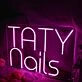 Taty Nails Neon Sign