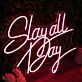 Slay All Day Red LED Neon Sign