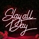 Slay All Day Red LED Neon Sign
