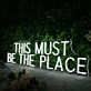 This Must Be The Place White Neon Sign