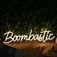 Boombastic Yellow Neon Sign