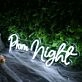 Prom Night White Neon Sign