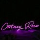 Cortney Rose Pink Neon Sign