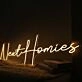 Next Homies Yellow Neon Sign