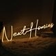 Next Homies Yellow Neon Sign
