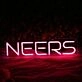Neers Red Custom Neon Sign