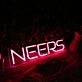 Neers Red Custom Neon Sign