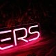 Neers Red Custom Neon Sign