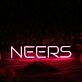 Neers Red Custom Neon Sign