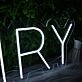 Dairy White Neon Sign