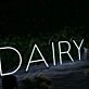Dairy White Neon Sign