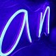 Logan Blue Custom Neon Sign