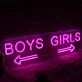 Boys' and girls' directions Neon Sign
