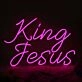 King Jesus Pink Custom Neon Sign