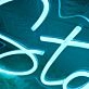 Star Time Blue Neon Sign