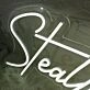 Stealthmode White Neon Sign