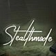 Stealthmode White Neon Sign