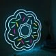 Delicious Donut Custom Neon Sign