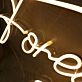 Forever And Always Yellow Wedding Neon Sign