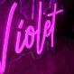 Slayed By violet Pink Neon Sign