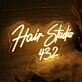 Hair Studio 432 Neon Sign