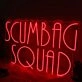 Scumbag Squad Red Neon Sign