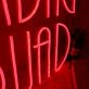 Scumbag Squad Red Neon Sign