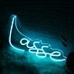 Lasse Blue Neon Sign