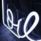 Love Is Love White Neon Sign