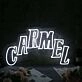 CARMEL White Neon Sign