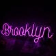 Brooklyn Pink Neon Sign