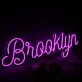 Brooklyn Pink Neon Sign