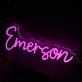 Emerson Pink Neon Sign
