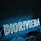 DIORIVIERA Blue Neon Sign