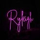 Rylerigh Pink Neon Sign