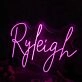 Rylerigh Pink Neon Sign