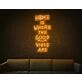 Home Is Where The Good Vibes Are LED Neon Sign