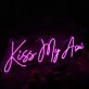 Kiss My Acai Pink Neon Sign
