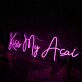 Kiss My Acai Pink Neon Sign