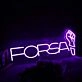 FORSA Dark Purple Neon Sign